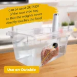 4PCS Sous Vide Magnets Keep Bags Submerged To Prevent Floating Bags Insufficient Cook Food Safety Silicone SlowCookerAccessories - Image 2