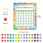 Incentive Reward Chart for Classroom Home Behavior for Kids Students Sticker Chart for Kids Behavior at Home Star Incentive Char - Image 2
