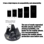 360° Rotatable Mobile Phone Holder Car Bracket Non-Slip GPS Navigation Car Mount Stand Support in Car Universal for All Phones - Image 3