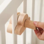 Baby Wooden Bedbell Bracket 0-12 Months Bed Bell Bracket Wooden Mobile Newborn Crochet Bed Bell Hanging Toys Newbaby Rattle Toys - Image 2