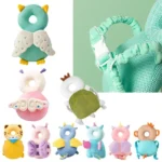 1-3T Toddler Baby Head Protector Safety Pad Cushion Back Prevent Injured Angel Bee Cartoon Security Pillows Protective Headgear - Image 4