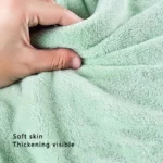 New Coral Fleece Bath Towel for Infants and Children, Suitable for Use in Bathrooms, Swimming Pools, Beaches, and Families. Can Be Used as a Newborn Blanket. Super Absorbent, Comfortable and Soft Fabric. New Pattern Design. Microfiber. Suitable for Infants and Children Aged 0-3 Years. Ideal as a Top - Image 5