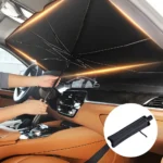 Multi Purpose Convenient Foldable Car Windshield Sunshades Interior Protechor Accessorie Part Auto Parasol Umbrella Front Covers - Image 3