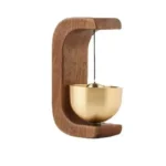 Hanging Decorations Japanese Wooden Wind Chimes Wireless Doorbell Entrance Door Bell Decorative Wind Bell for Home Opening - Image 4