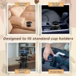 1pc SLR Lens Cup Camera Camera Lens Model Stainless Steel Casual Cup with Lid Coffee Mug White Black Coffee Mugs Creative Gift - Image 4