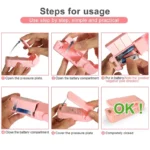 Mini Hea Bag Seal Machine Package Sealer Bags Thermal Plastic Food Bag - Image 4