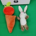 Rabbit Carrot Plush Pendant Detachable Rabbit Carrot Pendant - Image 4