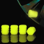 Luminous Valve Caps Fluorescent Night Car Tire Valve Caps Motorcycle Bike Glowing Decor Wheel Nozzles Tyre Cap Car Accessories - Image 5