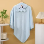 New Coral Fleece Bath Towel for Infants and Children, Suitable for Use in Bathrooms, Swimming Pools, Beaches, and Families. Can Be Used as a Newborn Blanket. Super Absorbent, Comfortable and Soft Fabric. New Pattern Design. Microfiber. Suitable for Infants and Children Aged 0-3 Years. Ideal as a Top - Image 10