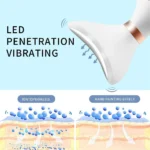 Face Lifting Device Neck Facial Eye Massage Introducer Microcurrent Skin Rejuvenation Anti Aging Beauty Device Face Massager - Image 2