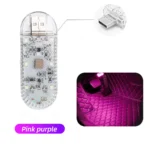 1 PC Multi Color Car Light Wireless LED Touch Light Roof Light Sensor Read Lamp Mini USB Charging Light Car Interior Accessories - Image 15