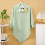 New Coral Fleece Bath Towel for Infants and Children, Suitable for Use in Bathrooms, Swimming Pools, Beaches, and Families. Can Be Used as a Newborn Blanket. Super Absorbent, Comfortable and Soft Fabric. New Pattern Design. Microfiber. Suitable for Infants and Children Aged 0-3 Years. Ideal as a Top - Image 11