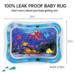 Baby Water Play Mat Inflatable Cushion PVC Infant Tummy Time Toddler Water Pad For Kids Early Education Developing Activity Toys - Image 4