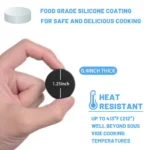4PCS Sous Vide Magnets Keep Bags Submerged To Prevent Floating Bags Insufficient Cook Food Safety Silicone SlowCookerAccessories - Image 5