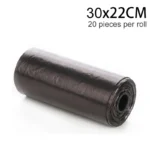 Car Trash Can (with Lid) Contains 60 (300) Garbage Bags, Small Car Trash Can, Leak-proof Mini Car Accessories - Image 12