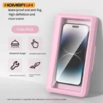 Fixed Universal Waterproof and Anti-fog Mobile Phone Case for Bathroom Shower Phone Holder Waterproof Can Touched Shower Phone - Image 5