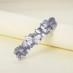 Skyrim Vintage Metal Butterfly Hair Clip Bride Tiara Hairwear Retro Hairpin Barrette Luxury Hair Accessories for Women Wholesale - Image 2