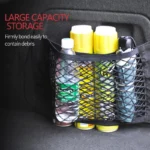 Car Trunk Mesh Organizer Car Tail Storage Net Seat Back Pocket Universal Trunk Bag Auto Magic Tape Network Interior Accessories - Image 5