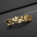 Skyrim Vintage Metal Butterfly Hair Clip Bride Tiara Hairwear Retro Hairpin Barrette Luxury Hair Accessories for Women Wholesale - Image 5