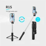 Phone Selfie Stick Tripod Bluetooth Remote Wireless Selfi Stick Phone Holder With Beauty LED Fill Light For Phone Live Streaming - Image 3