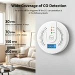 Standalone CO Gas Detector LCD Display Carbon Monoxide Warning Sensor Household Safety Device Conform To UL2034 Standard - Image 4