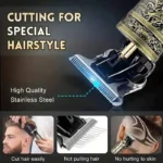New!T9 Electric Hair Trimmer/Accessories | USB Professional Shaver | 0mm Bald Fade Cutting Machine Portable for Men Home Haircut - Image 5