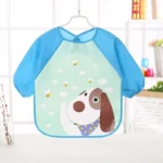 Waterproof EVA Full Sleeve Baby Bibs Children Apron Long Sleeve Feeding Smock Kids Eating Breastplate Infant Scarf Clothing - Image 5