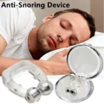 Magnetic Anti Snore Device Stop Snoring Nose Clip Easy Breathe Improve Sleeping Aid Apnea Guard Night Device With Case 1/2/4PCS - Image 2