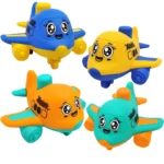 Press and Go aircraft Toys for Toddlers 1-3, Baby Animal Racing Cars, Infant Play Vehicle Set, Baby Push Go Friction Car Toys - Image 5