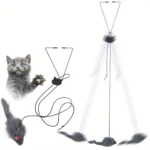 Door Hanging Cat Toy Stress Relieve Living OmDoor Hanging Toy for Living Room Hanging Kitten - Image 6