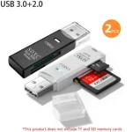 2-in-1 Multi Functional  USB 3.0 Card ReaderMiniSD TFMemoryCardReaderUSBFlashDrive CardreaderAdapter For PCLaptops Accessories - Image 22