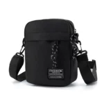 Men's bag, available in single shoulder or cross-body design, suitable for daily use during school. Made of nylon material. - Image 4