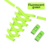 No Tie Shoe laces Press Lock Shoelaces without ties Elastic Laces Sneaker Kids Adult 8MM Widened Flat Shoelace for Shoes - Image 11