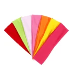 7PCS Elastic Sports Headbands For Women Stretchy Candy-Colored Hairbands Fashion Sweatbands For Fitness Yoga Running Cycling - Image 7