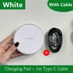 Wireless Charger Mobile Phone Chargers Pad Stand For iPhone 16 15 14 13 12 11 Pro Max Samsung Xiaomi Fast Charging Dock Station - Image 13