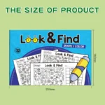 Children's Search for Items Game, Enhance Visual Perception, Fun Coloring Book, Focus and Attention, Handwriting Exercise Book - Image 3