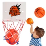Indoor Basketball Hoop Sports Fan Backboards For Kids Boys Girls Door Room Suction Cup Basketball Hoop Mini Hoop With 2 Ball Toy - Image 4