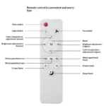 Latest 1Pcs DIY Accessories Universal Basic Remote Controller For Living Room Ceiling Fans With Light And Sleep Mode - Image 4