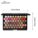 POPFEEL 54-Color Eyeshadow Palette - Versatile Earth Tones & Vibrant Rainbow Shades in One Compact - Create Endless Makeup Looks - Image 6