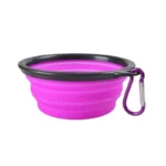 Portable Pet Food Bowl  Durable TPR Bowl  Cat and Dog Food Pet Silicone Collapsible Bowl Portable Travel Outdoor Water Food Bowl - Image 8