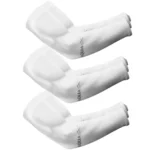 3Pairs Fashion Sun Ice Silk Sleeves Unisex Summer Sun Protection Arm Sleeves Suitable for Outdoor Riding, Driving, Fishing - Image 7