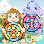 Educational Games Dart Board Baby Toy Stickey Ball Dart Indoor Sports Child Montessori Games for Children 3 to 7 Years - Image 2