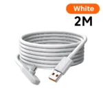 100W USB to Type C Fast Charging 90° Elbow Data Cable PD USB C Super Charging Game Cable for Samsung S23 S22 Huawei POCO Realme - Image 8