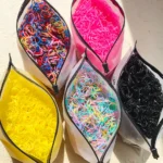 500/1000/2000pcs Girls Colourful Disposable Rubber Band Hair Ties Headband Children Ponytail Holder Bands Kids Hair Accessories - Image 5