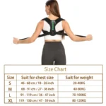Adjustable Back Shoulder Posture Corrector Belt Clavicle Spine Support Reshape Your Body Home Office Sport Upper Back Neck Brace - Image 6