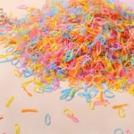 500/1000/2000pcs Girls Colourful Disposable Rubber Band Hair Ties Headband Children Ponytail Holder Bands Kids Hair Accessories - Image 10