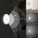 1pc Motion Sensor Night Light - Wireless LED Detector Lamp for Bedroom, Staircase, Closet, and Room Decor- - Image 6