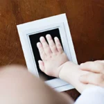 Safe Non-toxic Baby Footprints Handprint No Touch Skin Inkless Ink Pads Kits for 0-10 Months Newborn Pet Dog Footprint Souvenir - Image 5