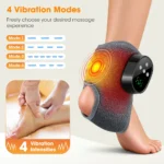 Cordless Electric Foot Massager can Vibrate and Heat Ankles & Sole, Portable Breathable Bracket Joints Wrap for Relax Ankle - Image 5