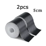 1-5m Nano Carbon Fiber Car Tape Sticker Door Mirror Paste Protector Strip DIY Protection Protective Film Waterproof Adhesive - Image 12